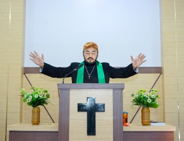 Pra HUT Ke-48, Ibadah Minggu Wil. Papahan